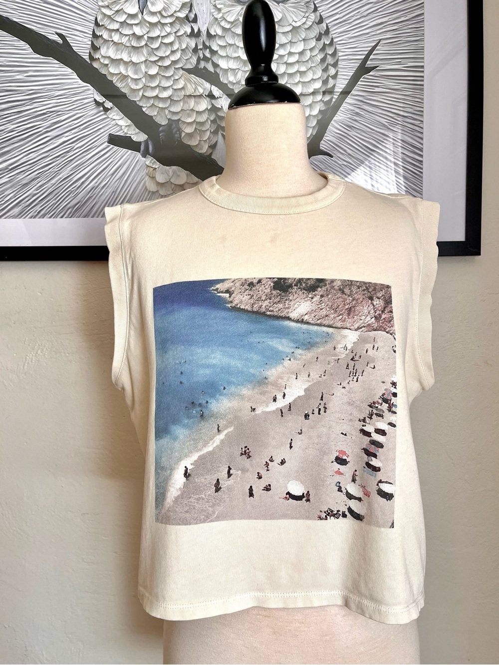 Madewell Beach Scene Sleeveless Top